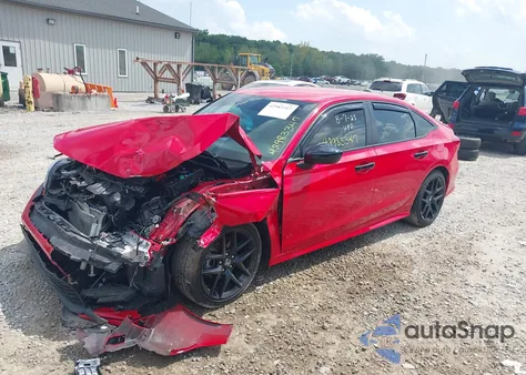 2022 Honda Civic Sport from USA, damaged, VIN 2HGFE2F5XNH585006